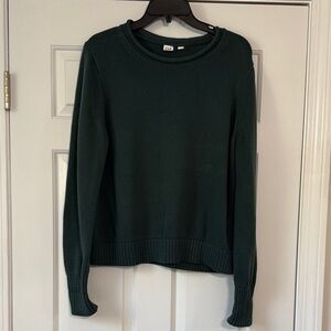 GAP Forest Green Women's Crew Neck Sweater